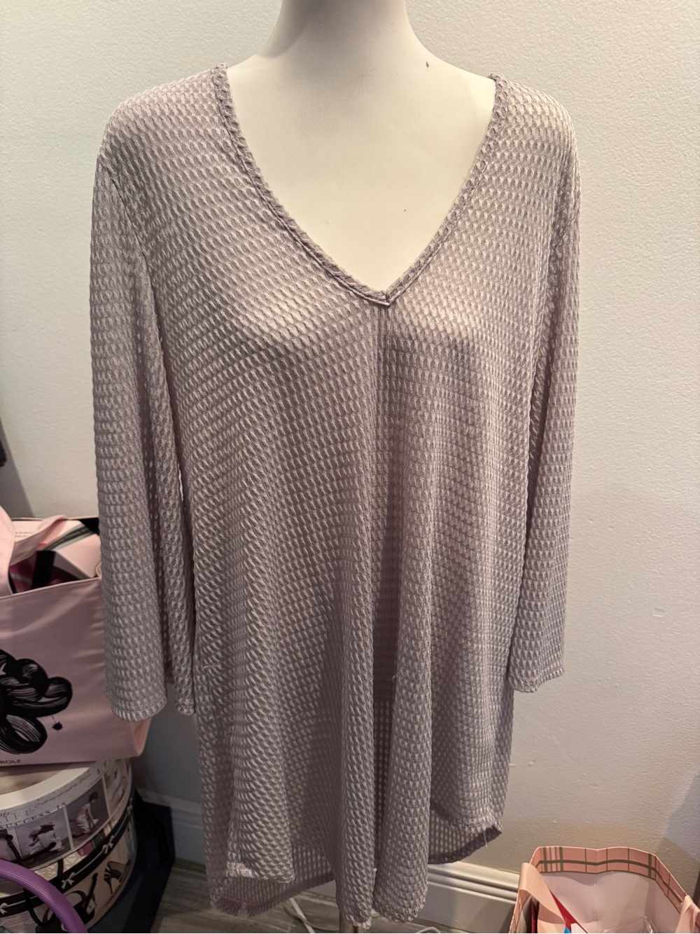 Jordan Taylor Cover Up in Light Gray